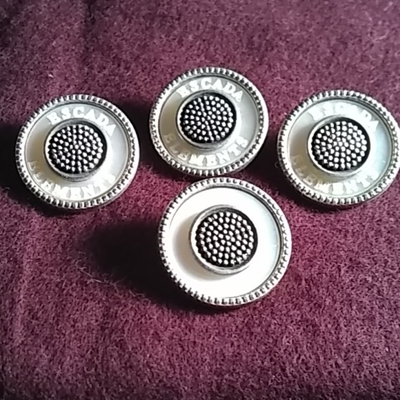 Vintage ESCADA "ELEMENTS" replacement buttons NWOT - Picture 4 of 6